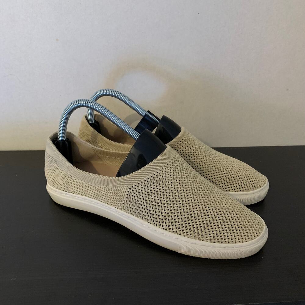 J/Slides Carol Tan Knit Slip On Sneaker